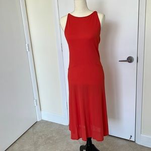 Valentino orange dress, small/medium.